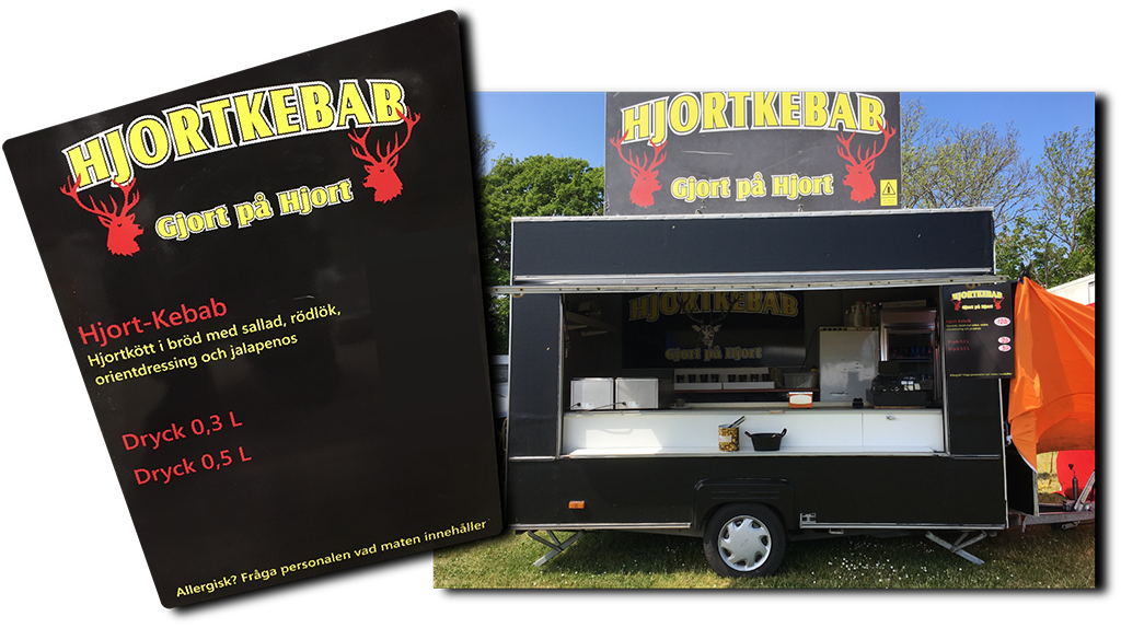 Food Truck - WANNERFORS CATERING - HJORTKEBAB